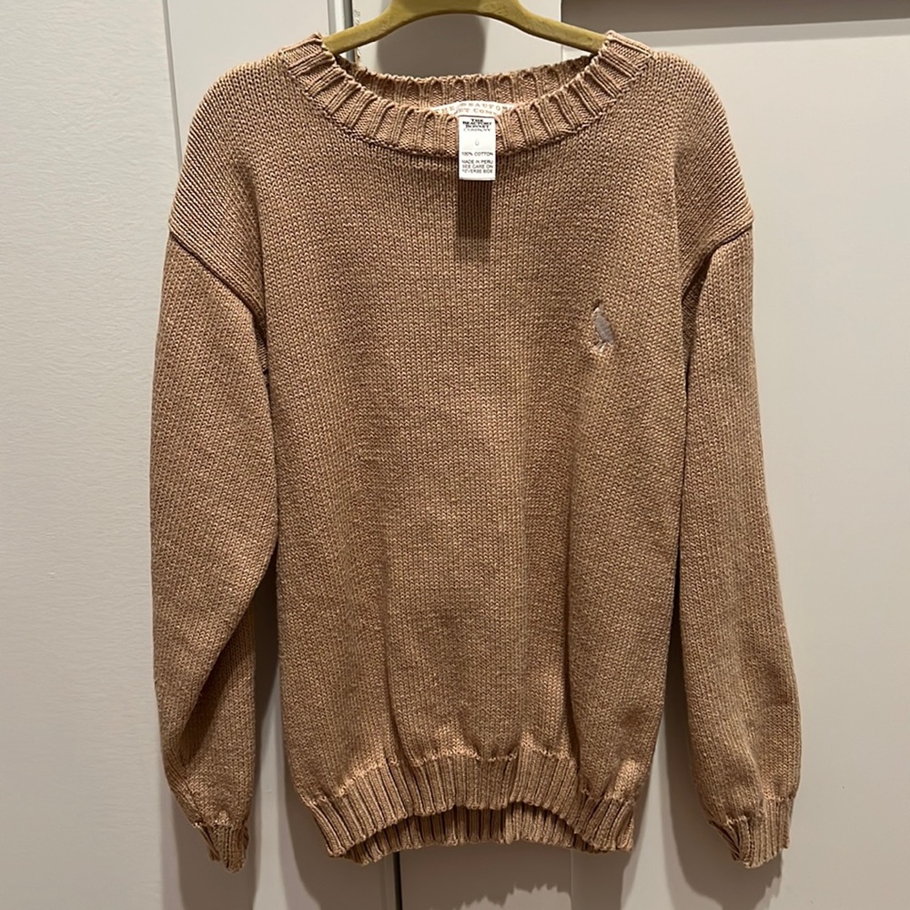 The Beaufort Bonnet Company Issacs sweater size 6